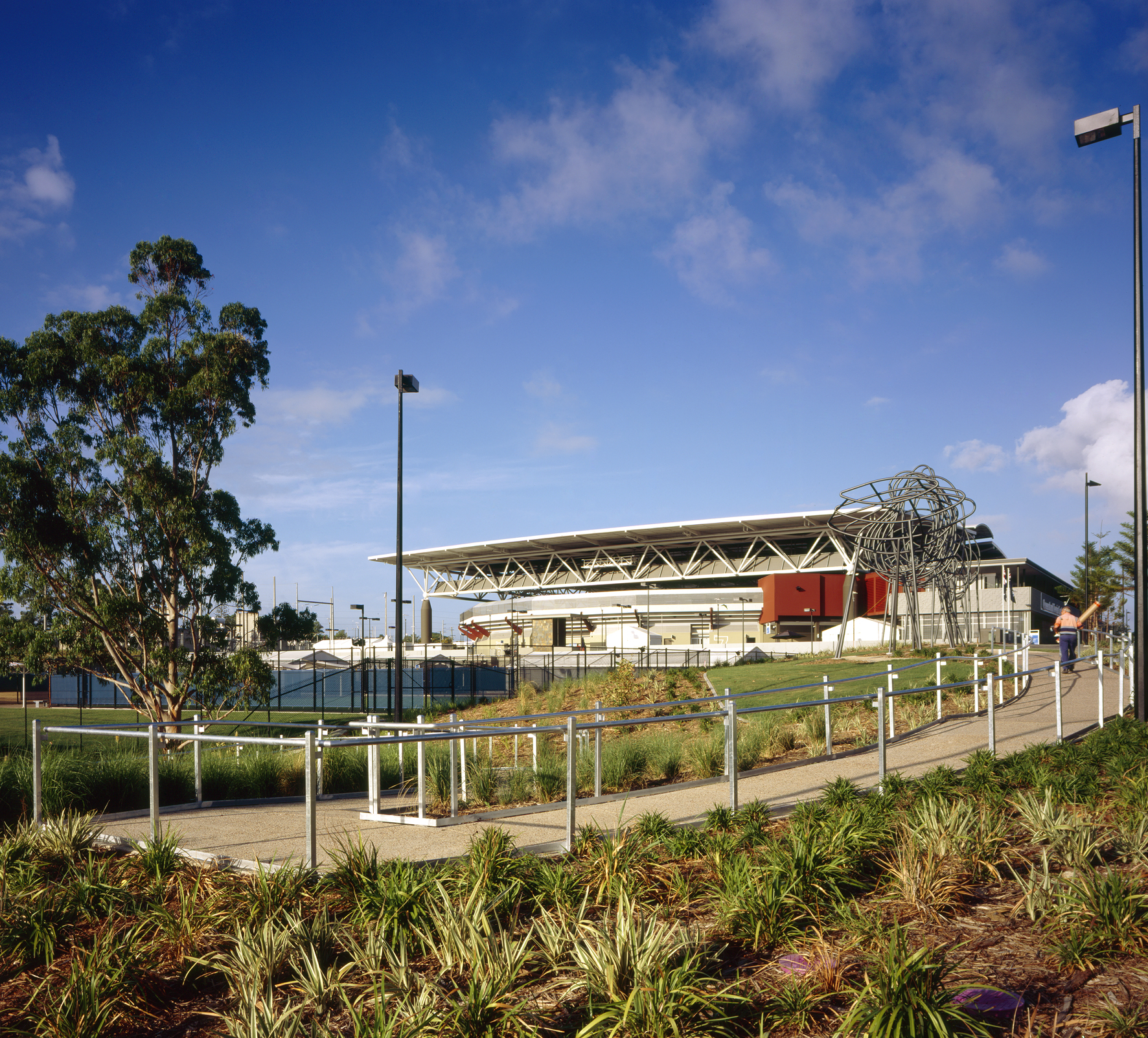 Tennis in Queensland has a new home - the purpose built Queensland Tennis Centre