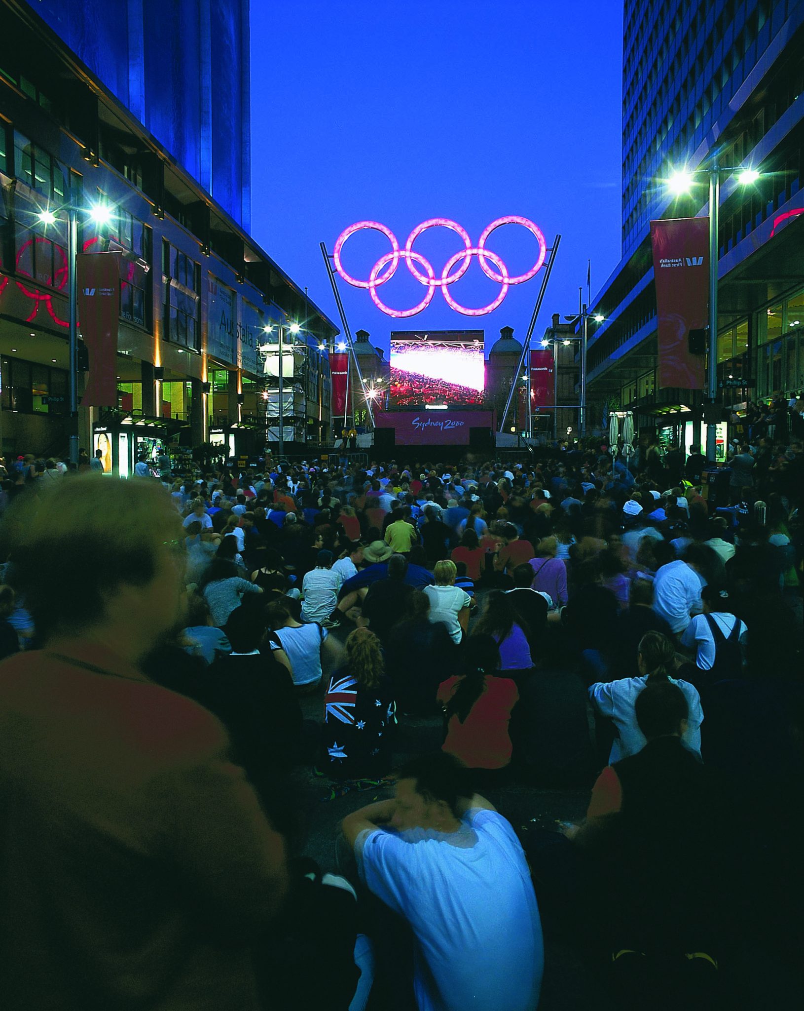 Live sites were set up all around the city to create the ambience of the big event outside of the venues themselves