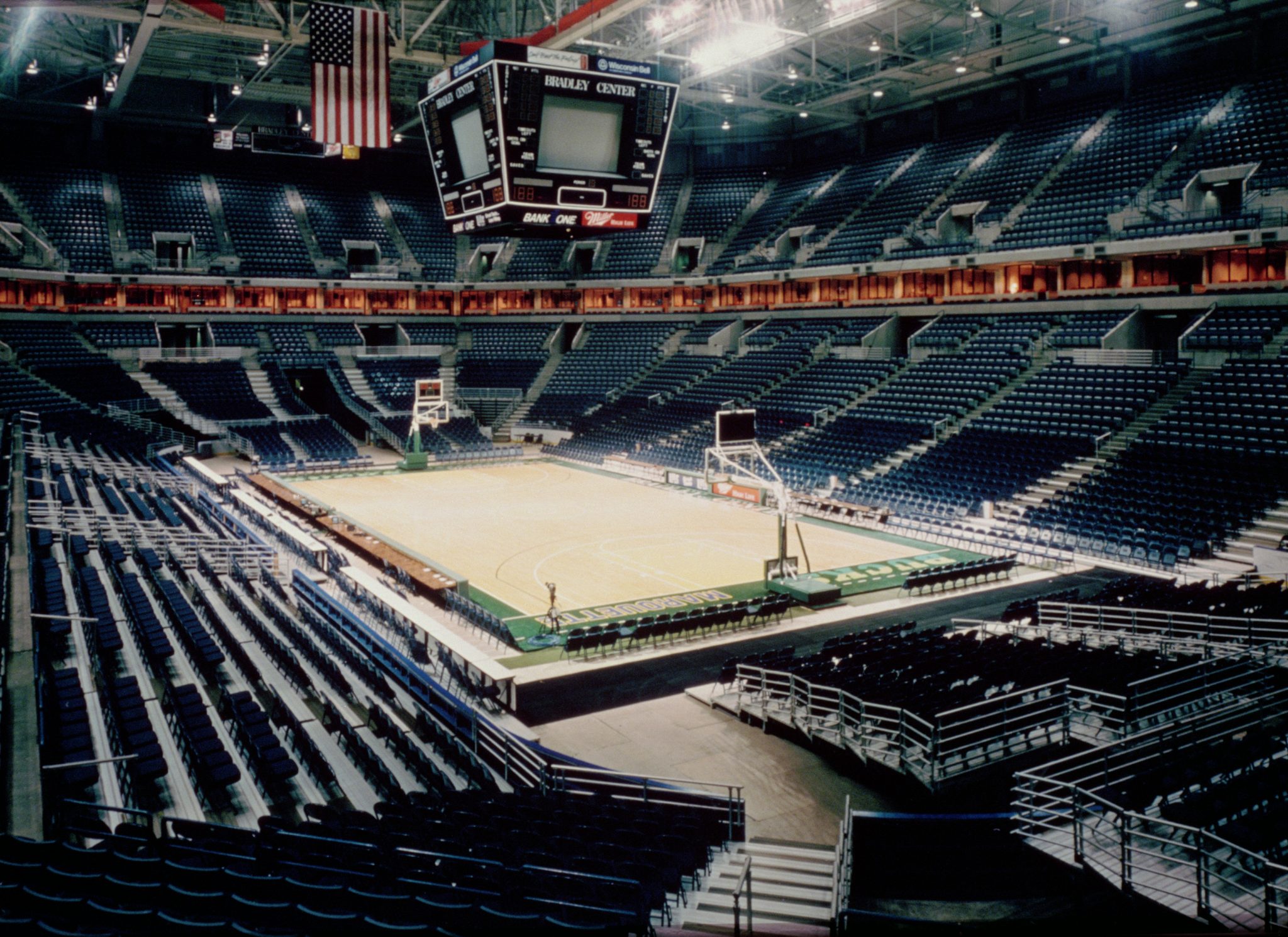The BMO Harris Bradley Center accommodates hockey, basketball, soccer and entertainment events.