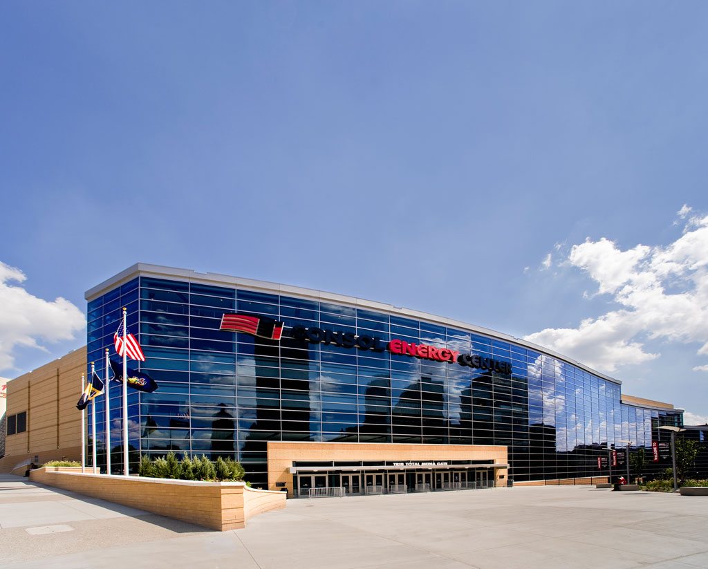 Exterior materials are distinct to the Pennsylvania region, yet consciously different than surrounding buildings.