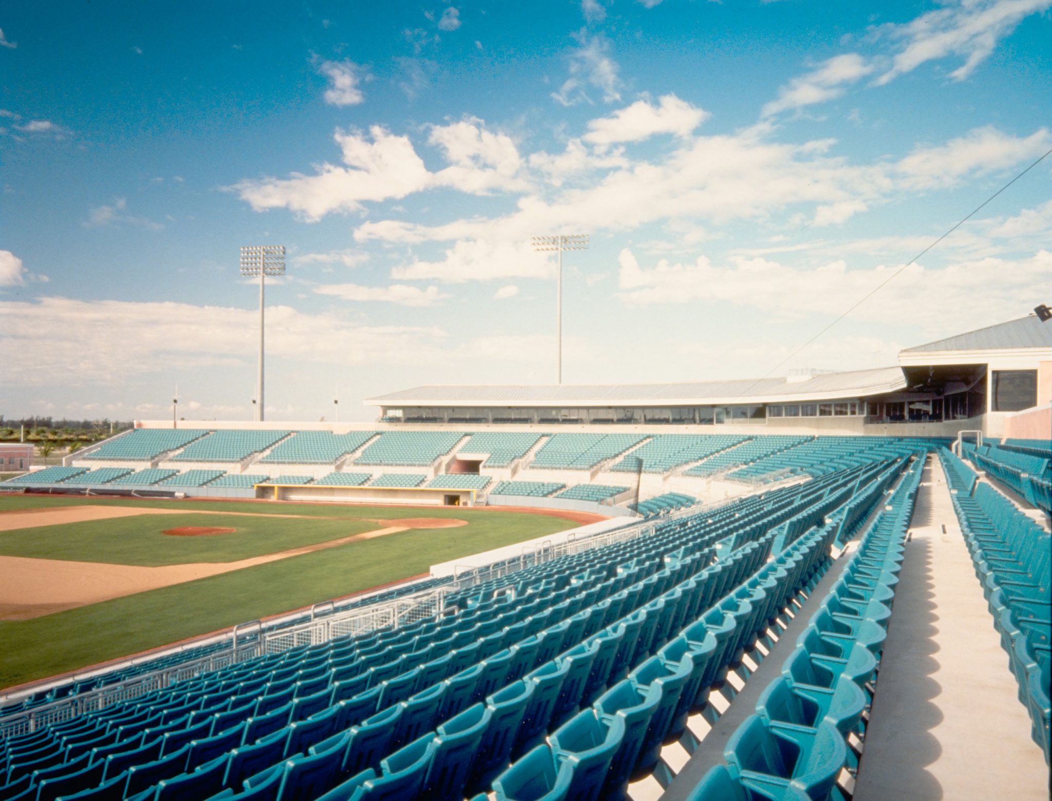 The training complex includes a 6,500-seat exhibition stadium.
