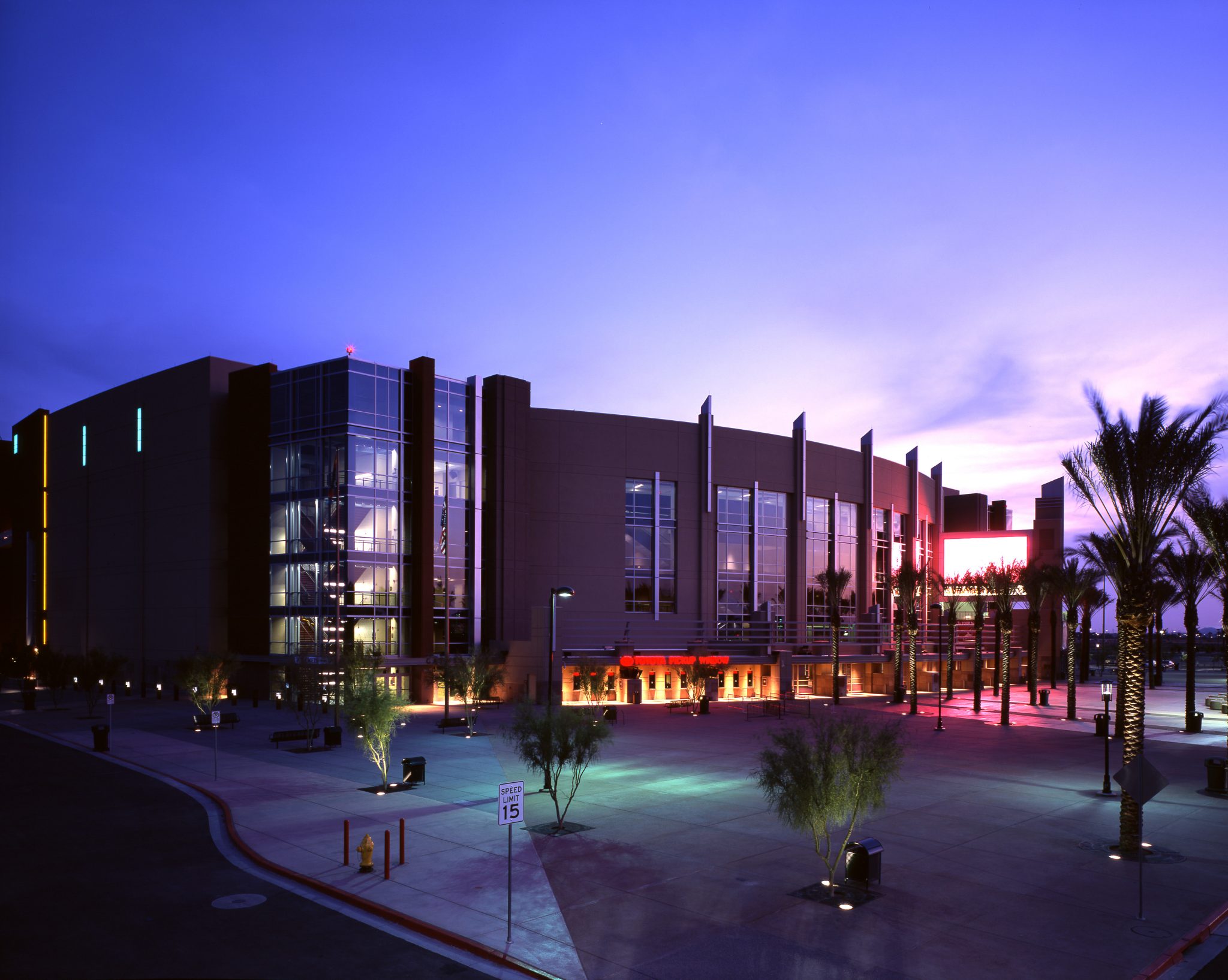 Jobing.com Arena is part of a mixed-use entertainment district.