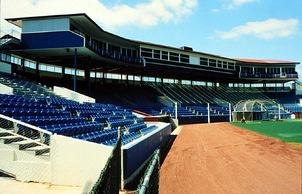 Upgrades included dugout renovations & new lower level seating.