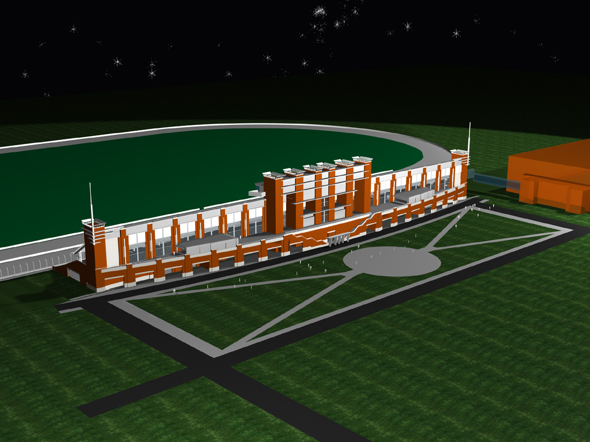 The masterplan is part of a Wisconsin state fairgrounds redevelopment.