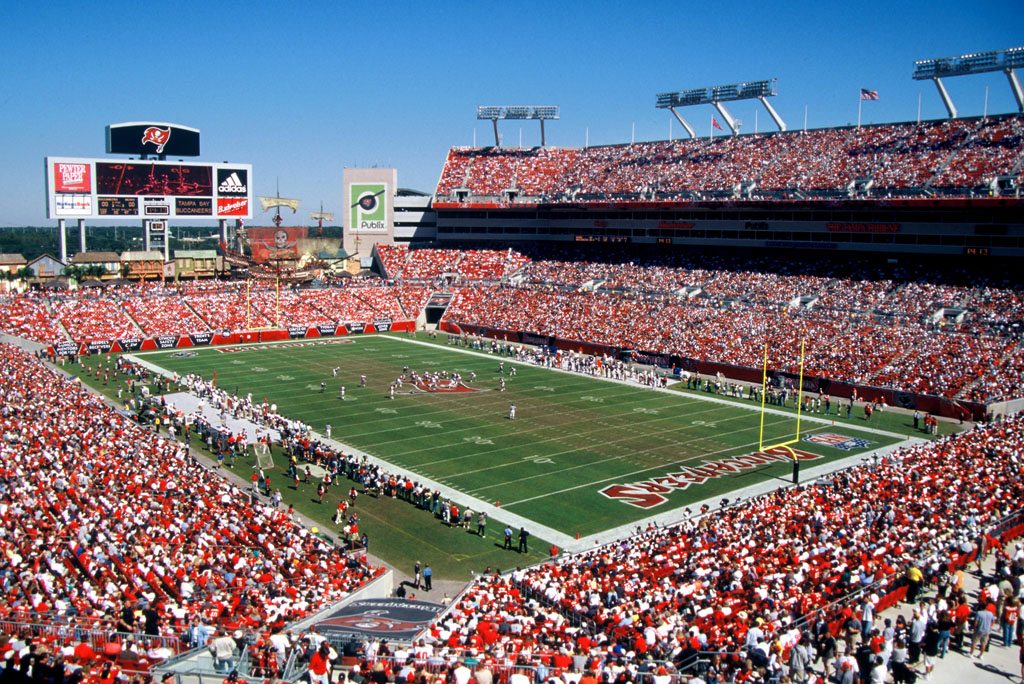 Stadium capacity can increase to 75,000 for large-scale events.