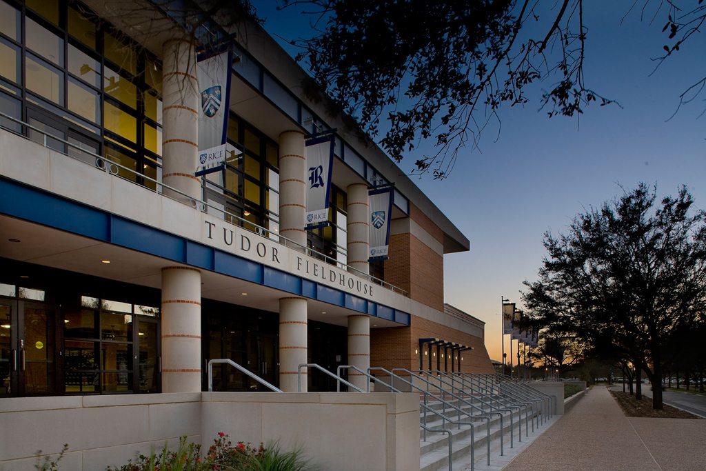 The spirit of Rice University was injected into the arena renovation.