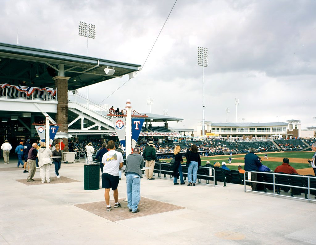The stadium has a capacity of 10,500.