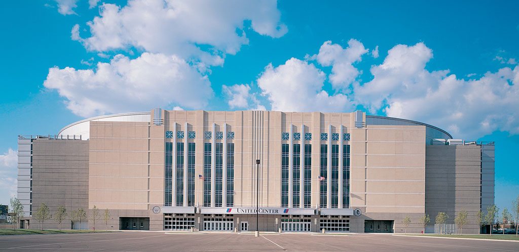 United Center is four times the size of the 65-year-old arena it replaced.
