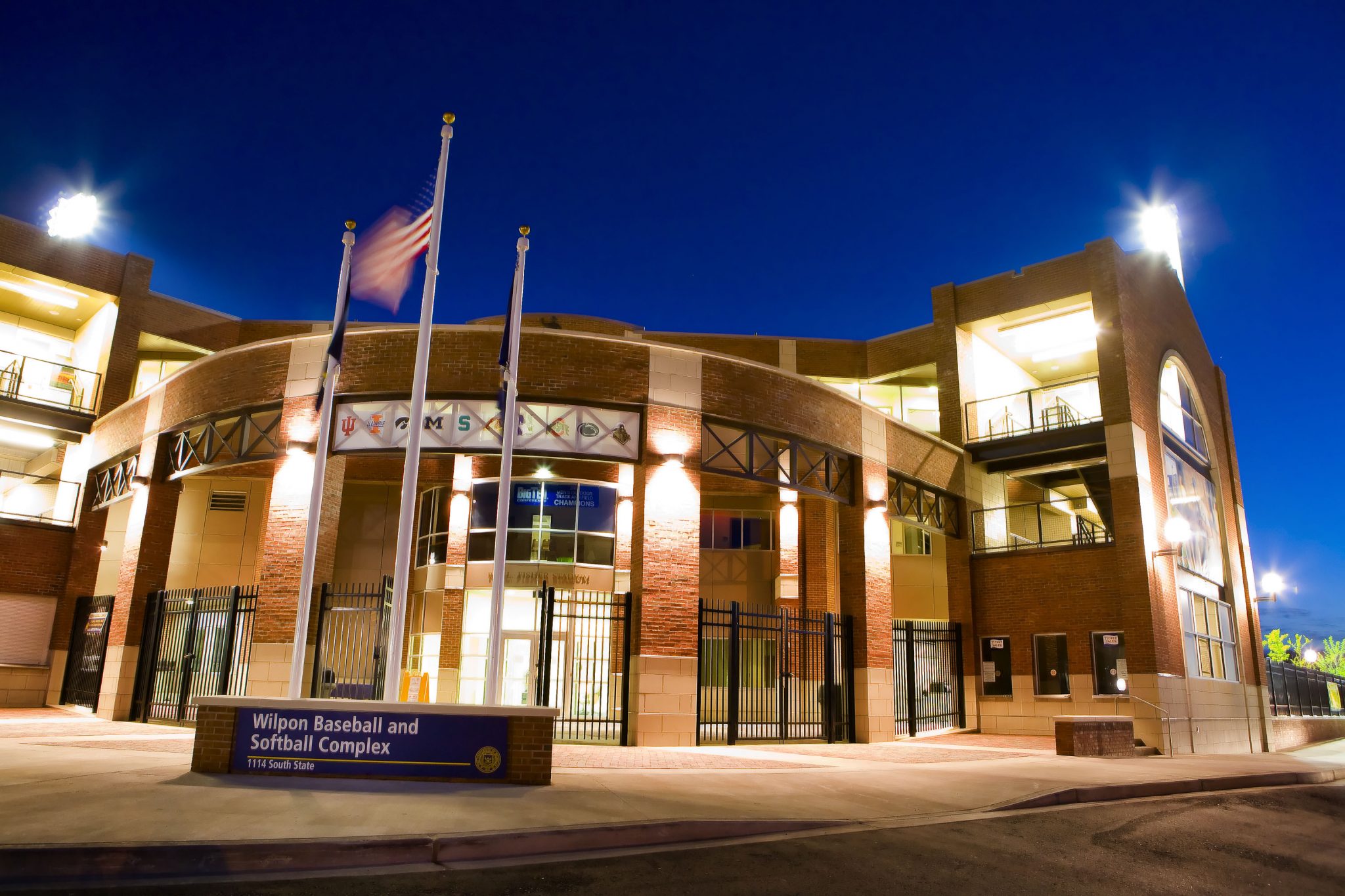 Both the baseball & softball facilities received major improvements.