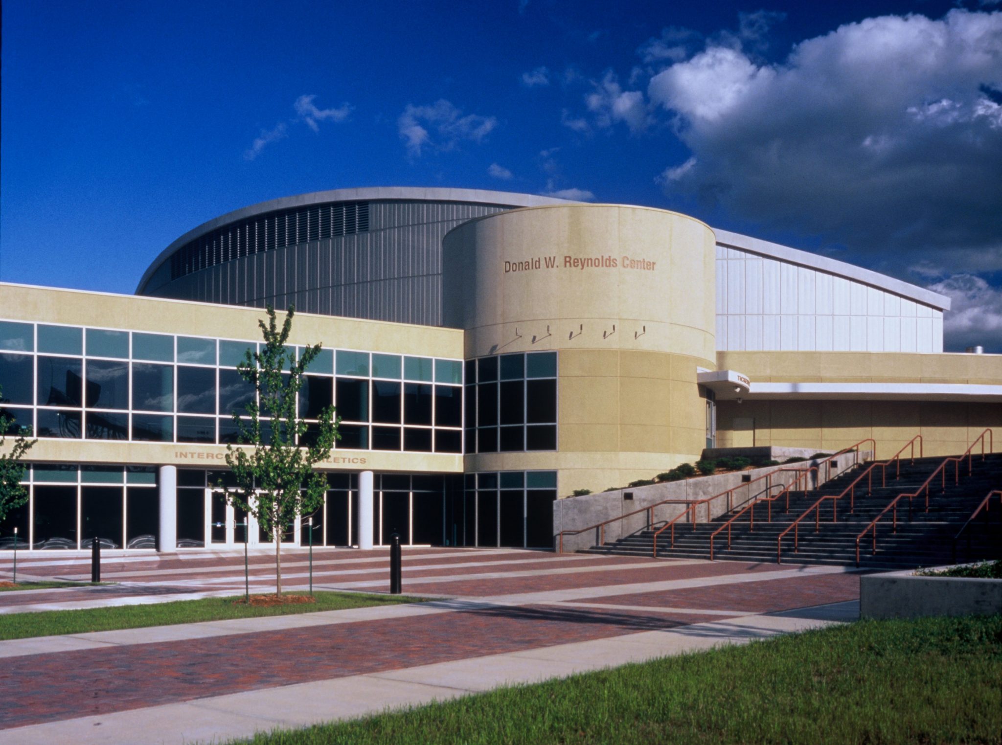 The facility was the first on-campus arena for the University of Tulsa.