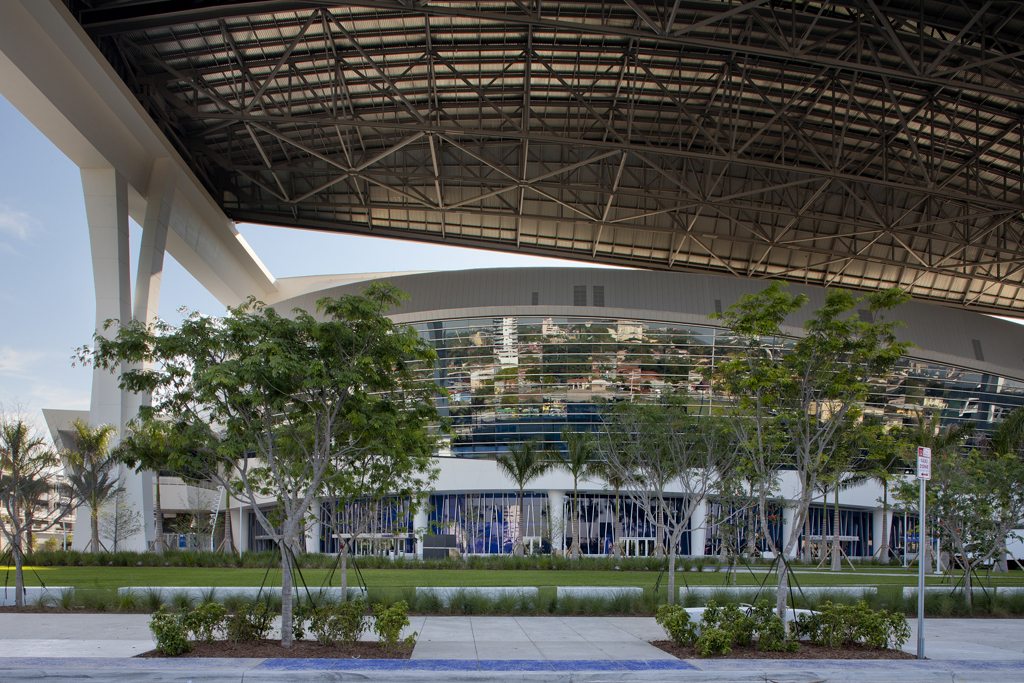 Marlins Park Is First Retractable Roof Building In the World to Earn 