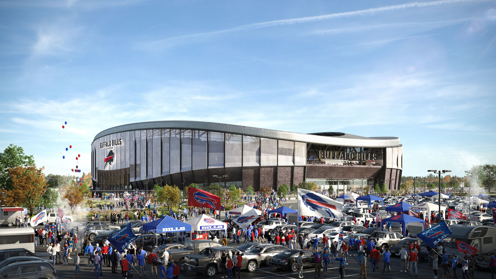 Populous and Buffalo Bills unveil new stadium design | Populous