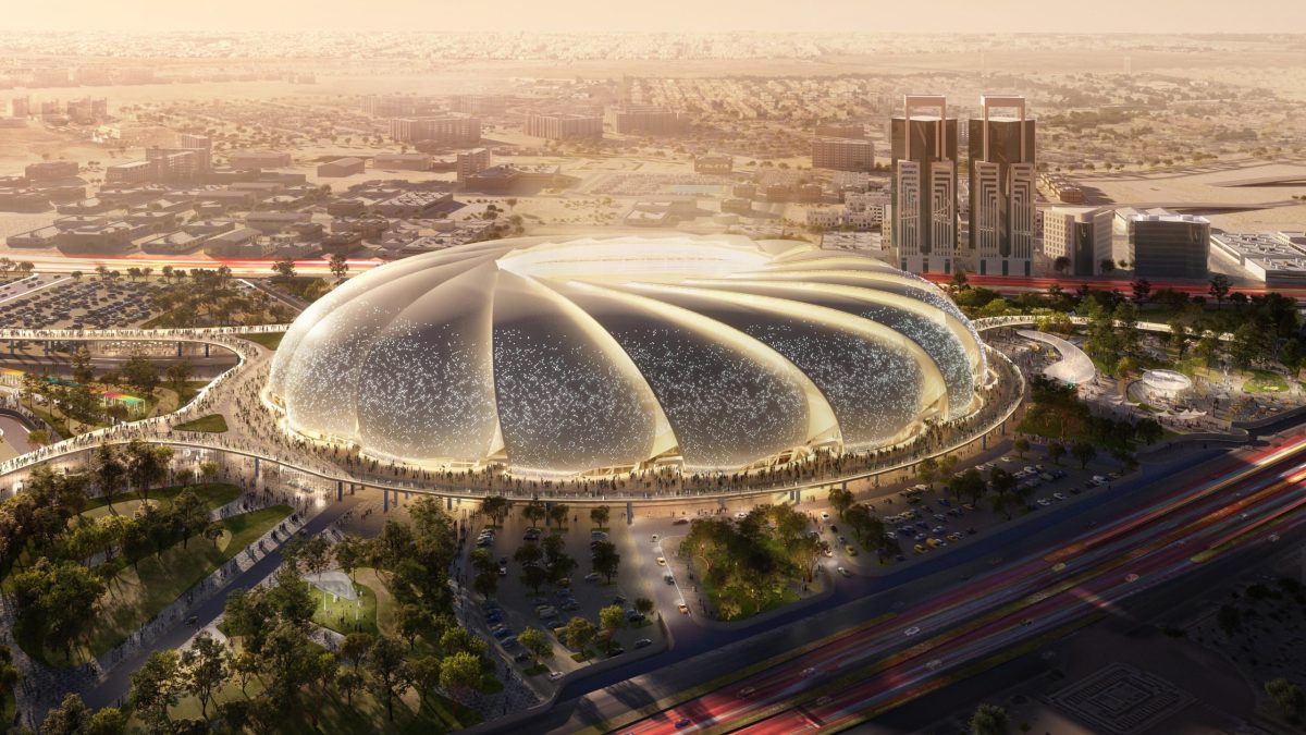 New Images Released Of 115 000 Capacity Stade Hassan II In Casablanca 
