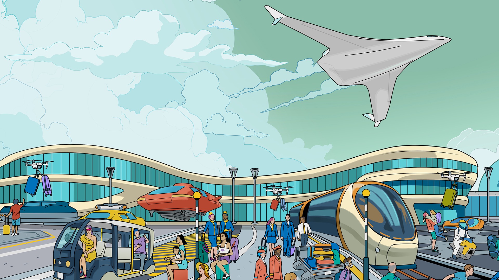 Streamlining the Future of Air Travel | Populous