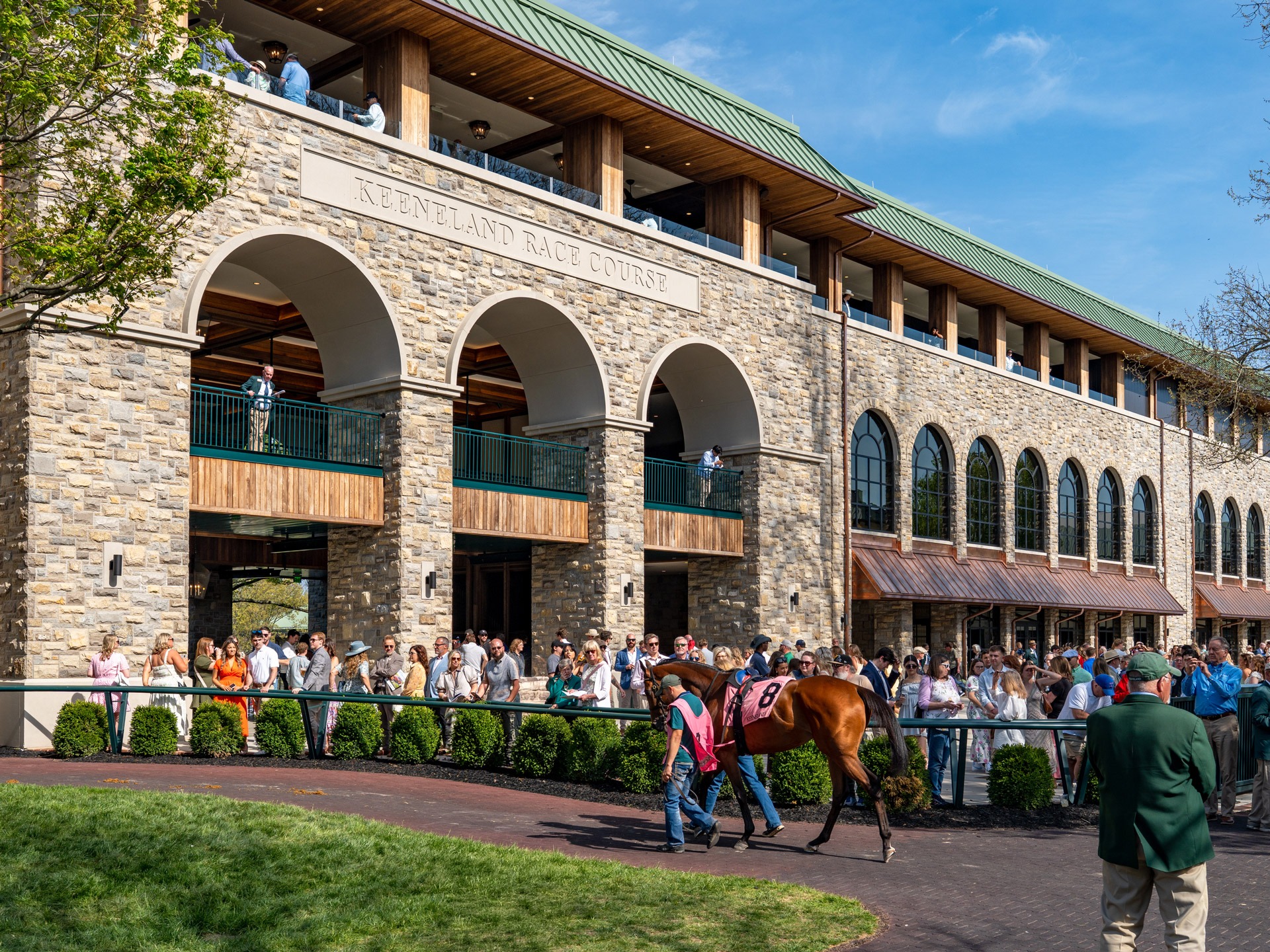 Keeneland Inaugurates New Populous-Designed Paddock Experience for ...