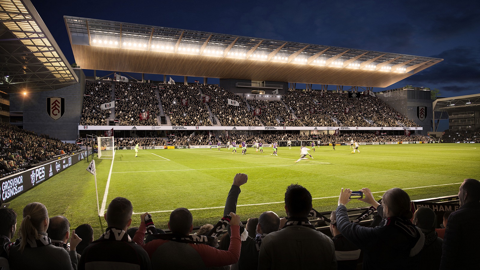 Fulham FC Riverside Stand Redevelopment - Populous