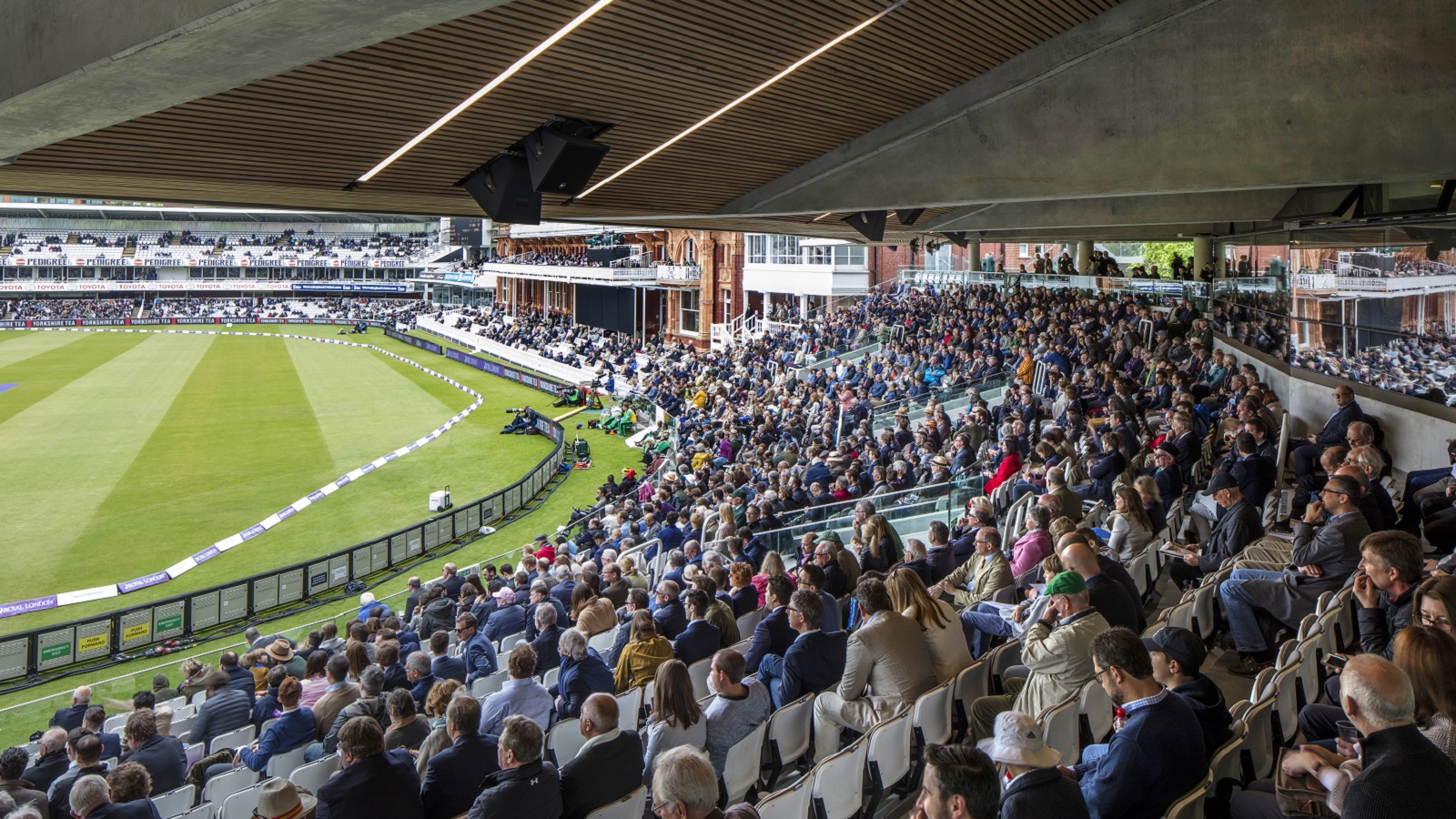 wilkinson eyre's new stands provide unrivalled views of lord's ground