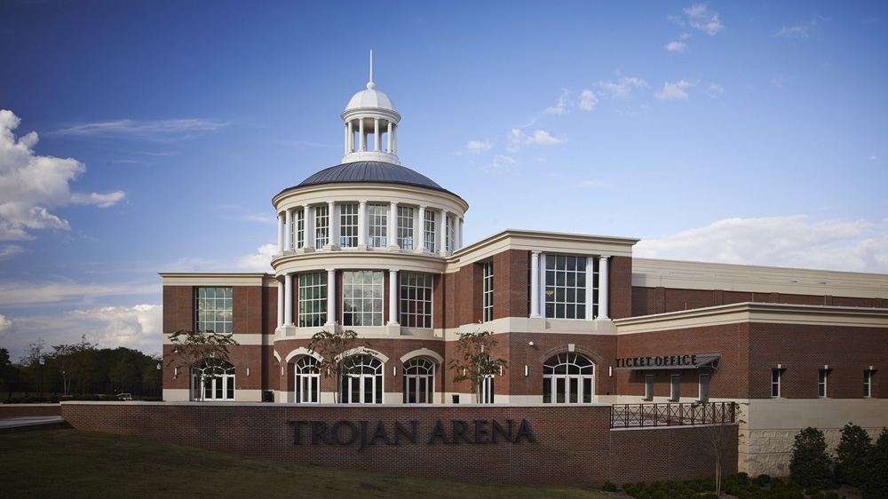 Troy University Trojan Arena Populous Troy University Trojan Arena Populous