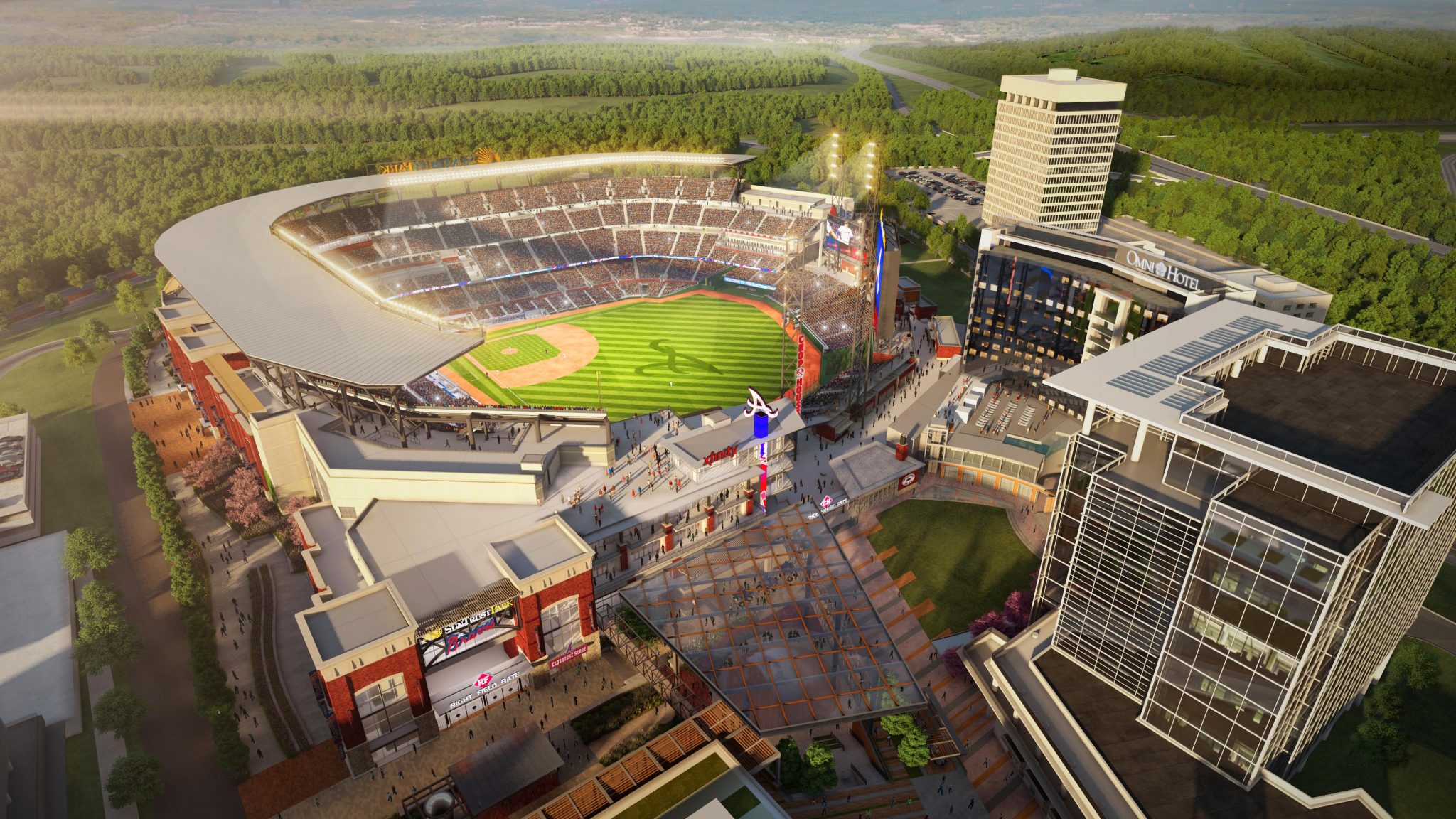 Atlanta Braves Debut Populous-Designed Stadium for Opening Weekend