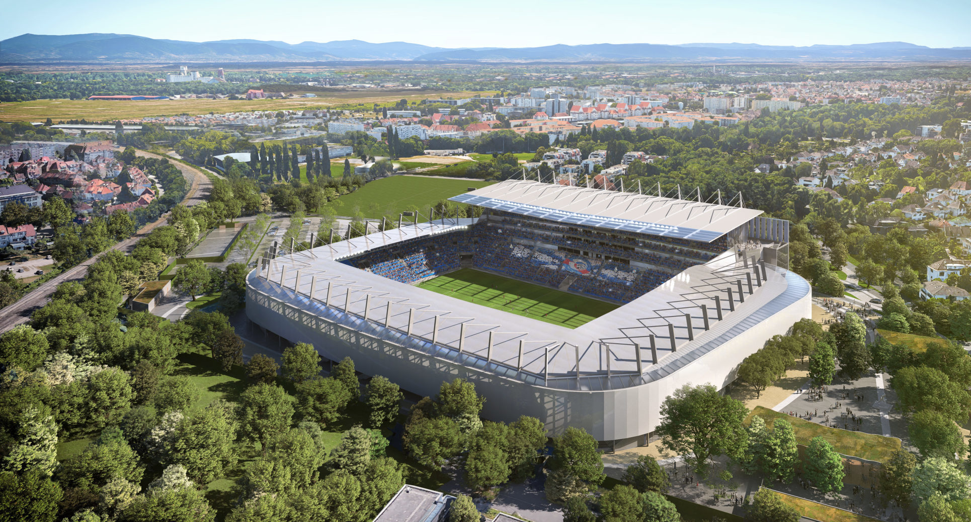 Strasbourg S Stade De La Meinau Renovation Project Announced Populous
