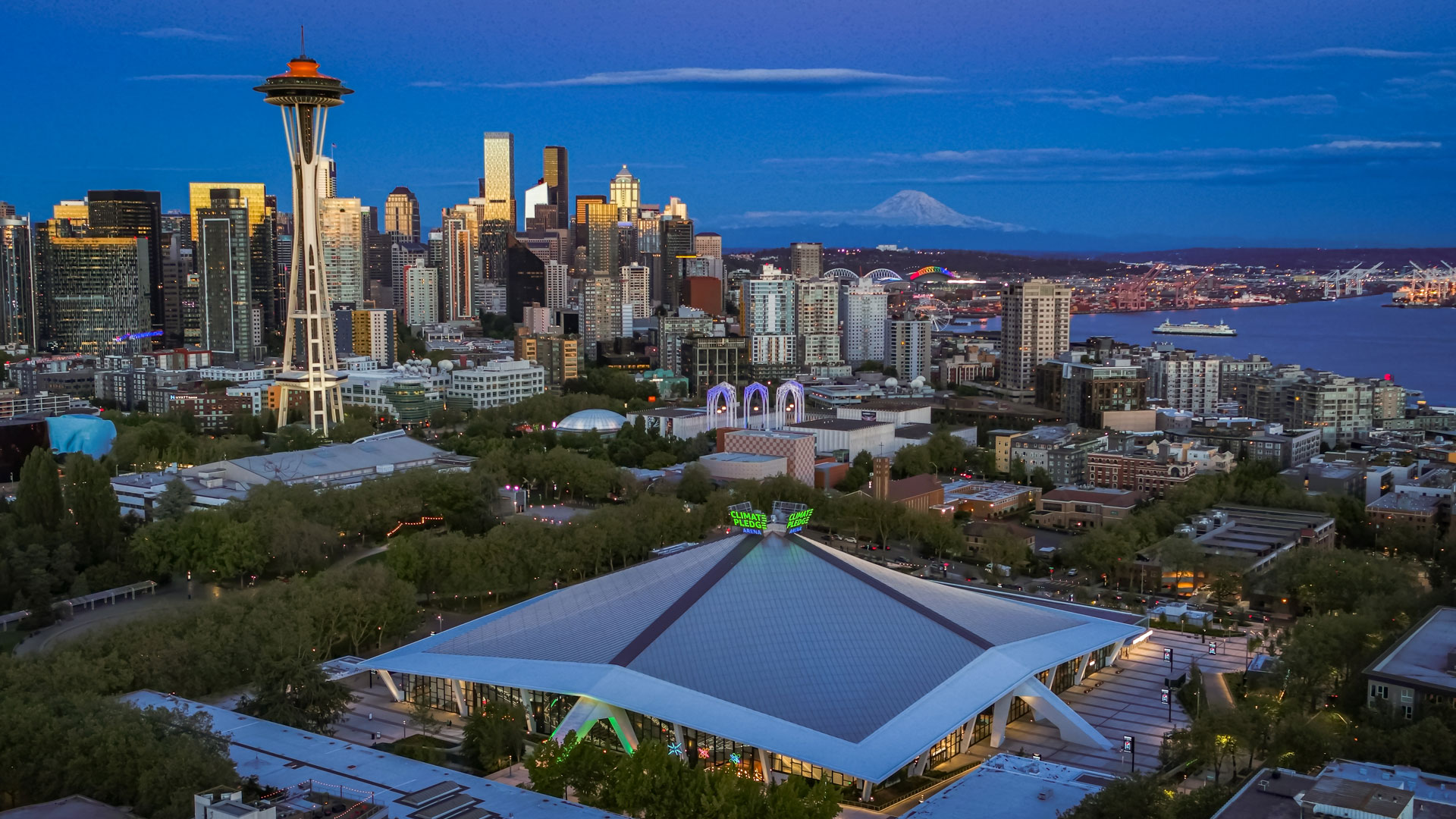 Seattle's Climate Pledge Arena makes climate history