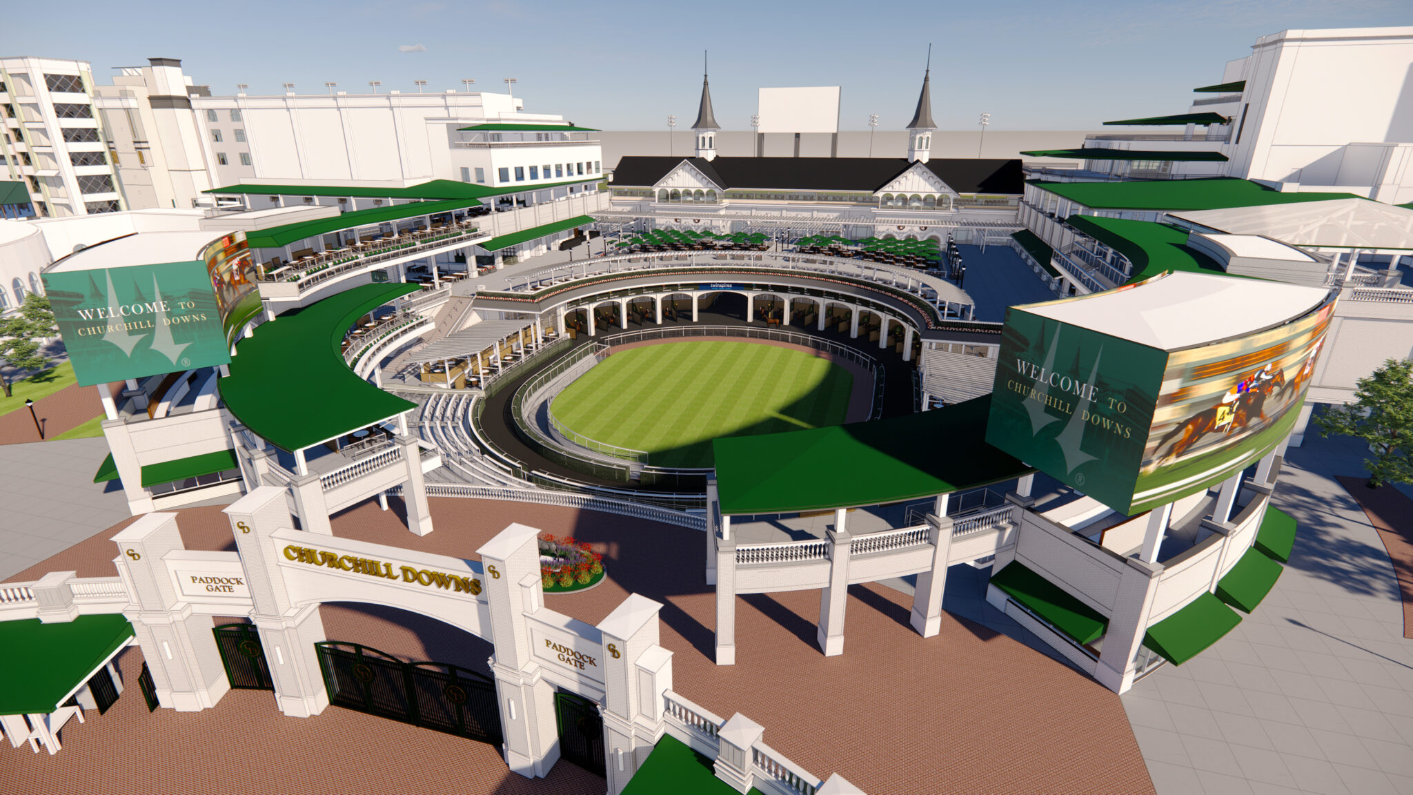 Populous and Churchill Downs Reveal First Turn Experience for 149th