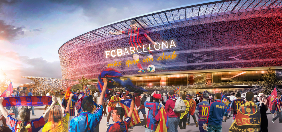 Populous Design Features in FC Barcelona Stadium Exhibition | POPULOUS